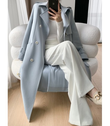 Pinggang kot pertengahan panjang 