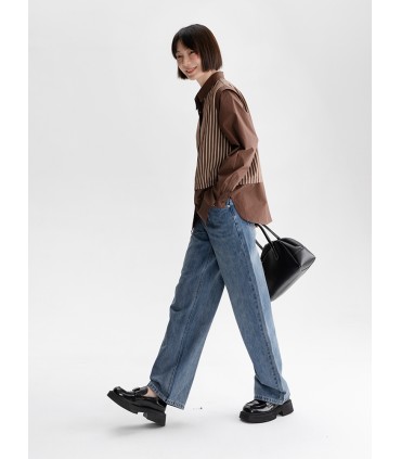 Fausse chemise deux pièces à manches longues 