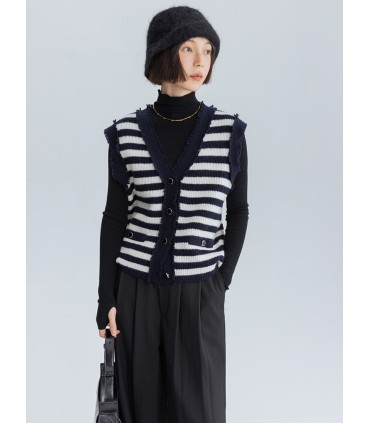 Gilet in maglia di lana Xiaoxiang 