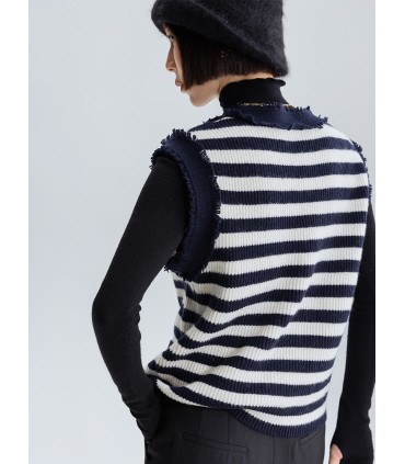 Gilet in maglia di lana Xiaoxiang 