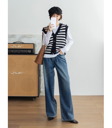 Gilet in maglia di lana Xiaoxiang 