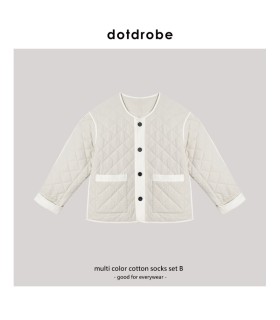 Vêtements en coton passepoil