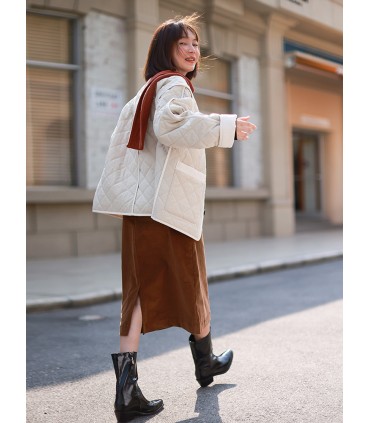 Piped cotton clothing