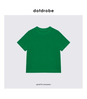 Kortärmad T-shirt med rund hals