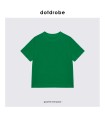 T-shirt girocollo a maniche corte