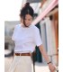 라운드넥 반팔 티셔츠