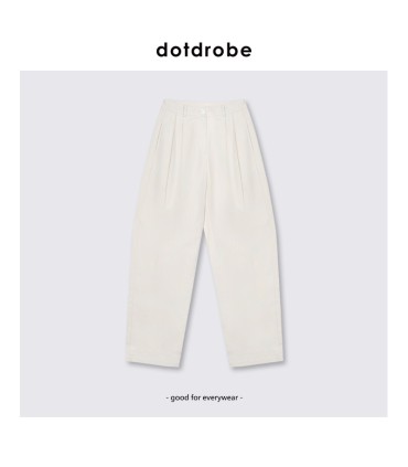 Pantalon décontracté fuselé en coton Tencel 