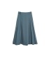 レトロワイドプリーツハイウエストスカート 