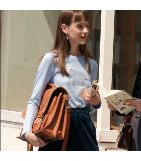 El boyaması mamut dipli uzun kollu 