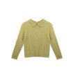 Petal collar all-match sweater rajut hangat 