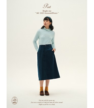 سترة أساسية لجميع الأغراض من الموهير الياقة المدورة