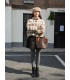 Plaid Double Warm Wool Short Cotton Jacket 